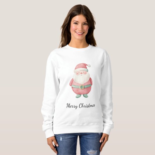 Frohe Weihnachten Weihnachten Sweatshirt (Vorne ganz)