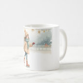 Frohe Weihnachten! Weihnachten Tasse. Kaffeetasse (VorderseiteRechts)