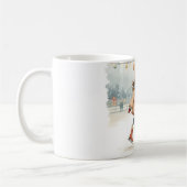 Frohe Weihnachten! Weihnachten Tasse. Kaffeetasse (Links)