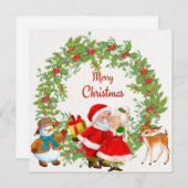 Frohe Weihnachten Weihnachten und Frau Claus (Vorne/Hinten)