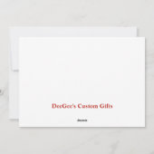 Frohe Weihnachten Weihnachten und Freunde (Rückseite)