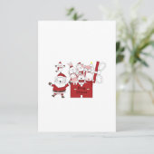 Frohe Weihnachten Weihnachten und Geschenkboxen Einladung (Stehend Vorderseite)