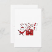 Frohe Weihnachten Weihnachten und Geschenkboxen Einladung (Vorne/Hinten)