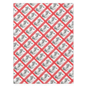 Frohe Weihnachten Weihnachten und Pferd Tischdecke (Vorderseite)