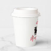 Frohe Weihnachten Weihnachten und Reindeer Pappbecher (Rechts)