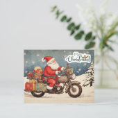 Frohe Weihnachten Weihnachten Weihnachten auf Moto (Stehend Vorderseite)