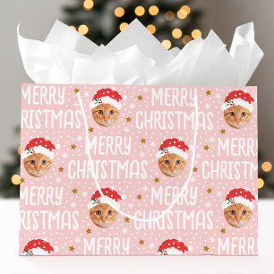 Frohe Weihnachten Weihnachten Weihnachten Foto Nie Große Geschenktüte