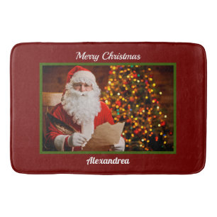 Frohe Weihnachten Weihnachten Weihnachten glücklic Badematte