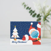 Frohe Weihnachten Weihnachten Weihnachten im Gesic (Stehend Vorderseite)