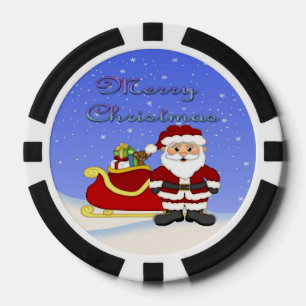 Frohe Weihnachten Weihnachten Weihnachten Poker Ch Pokerchips