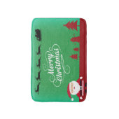 Frohe Weihnachten Weihnachten Weihnachten Reindeer Badematte (Vorderseite Vertikal)