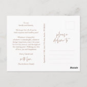 Frohe Weihnachten, Weihnachten, Weihnachten Tree F Postkarte (Rückseite)