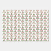 Frohe Weihnachten Weihnachten Weihnachten Weihnach Geschenkpapier Set (Vorderseite 2)