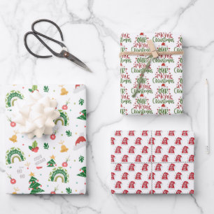 Frohe Weihnachten Weihnachten Weihnachten Weihnach Geschenkpapier Set