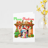 Frohe Weihnachten Weihnachten Weihnachten Weihnach Karte (Gelbe Blume)