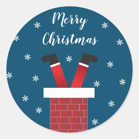 Frohe Weihnachten Weihnachten Weihnachten Weihnach Runder Aufkleber (Vorderseite)