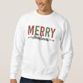 Frohe Weihnachten Weihnachten Weihnachten Weihnach Sweatshirt (Vorderseite)