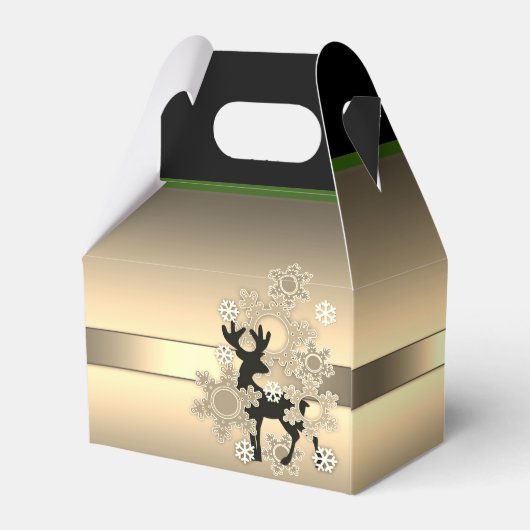 Frohe Weihnachten, Weihnachten, Weihnachtsdekorati Geschenkschachtel (Rückseite)