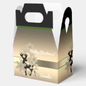 Frohe Weihnachten, Weihnachten, Weihnachtsdekorati Geschenkschachtel (Geöffnet)