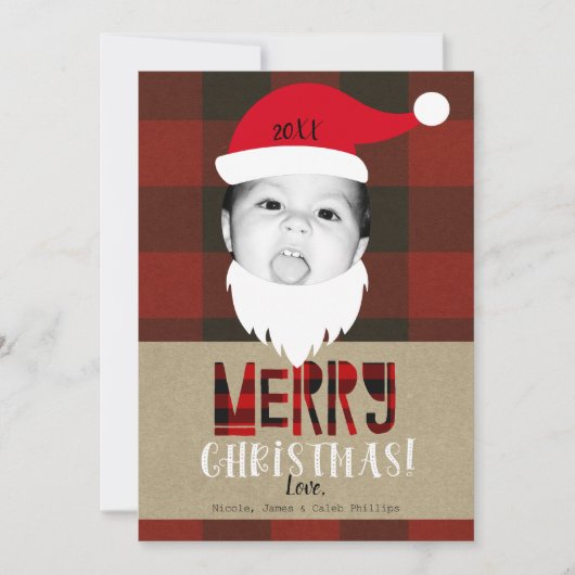 Frohe Weihnachten Weihnachten Weihnachtsfeiertag N Einladung (Vorderseite)