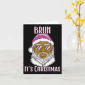 Frohe Weihnachten Weihnachten Weihnachtsmann für B Karte (Gelbe Blume)