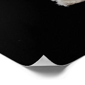 Frohe Weihnachten Weihnachten Westie Hund Reindeer Poster (Ecke)