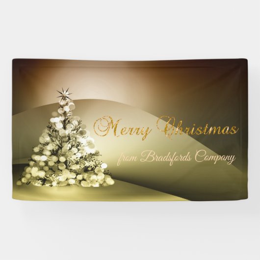Frohe Weihnachten, WeihnachtenTree Company Banner (Horizontal)
