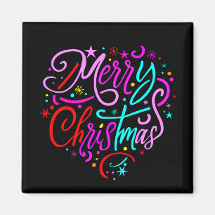 Frohe Weihnachten - Weihnachts-Designs T - Shirt Magnet