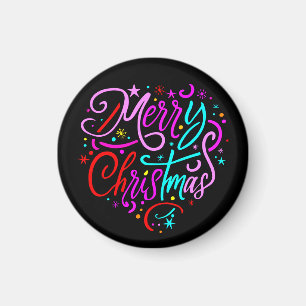 Frohe Weihnachten - Weihnachts-Designs T - Shirt Magnet