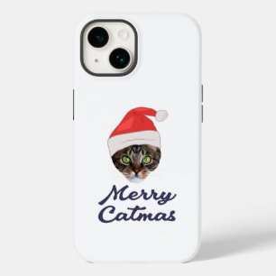 Frohe Weihnachten, Weihnachts-Katze Weihnachtsmann Case-Mate iPhone 14 Hülle