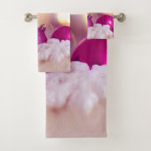 Frohe Weihnachten, Weihnachts-Ornamente Balls Badhandtuch Set (Insitu)