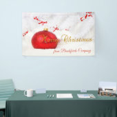 Frohe Weihnachten, Weihnachtsbälle Banner (Messeveranstaltung)