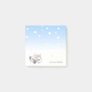 Frohe Weihnachten, Weihnachtsbälle - Personalisier Post-it Klebezettel