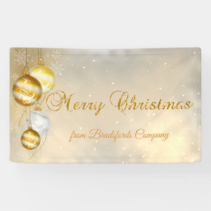 Frohe Weihnachten, Weihnachtsbälle, Shiny Banner