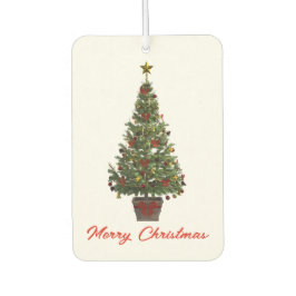 Frohe Weihnachten. Weihnachtsbaum Autolufterfrischer