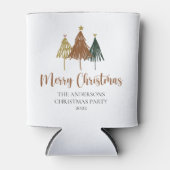 Frohe Weihnachten Weihnachtsbaum Dosenkühler (Vorderseite)