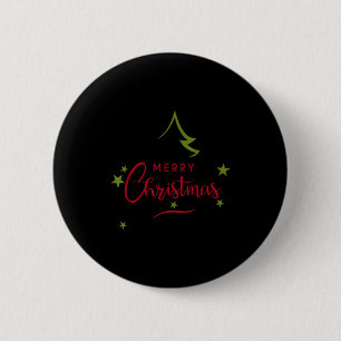 Frohe Weihnachten - Weihnachtsbaum - Frohe Weihnac Button
