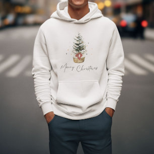Frohe Weihnachten, Weihnachtsbaum Hoodie