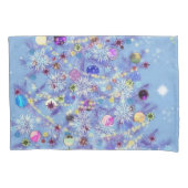 Frohe Weihnachten - Weihnachtsbaum Kissenbezug (Vorderseite)