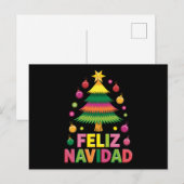Frohe Weihnachten Weihnachtsbaum Spanische Feierta (Vorne/Hinten)