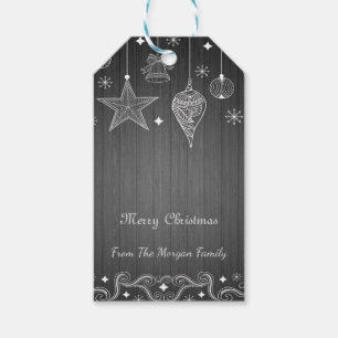 Frohe Weihnachten, Weihnachtsdekoration - Personal Geschenkanhänger