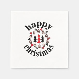 Frohe Weihnachten Weihnachtsfeier Serviette