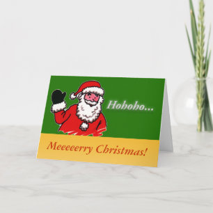 Frohe Weihnachten, Weihnachtsfeiertag Gruß Feiertagskarte