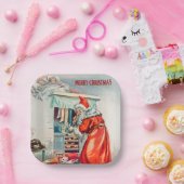 Frohe Weihnachten - Weihnachtsfeiertag Pappteller (Party)