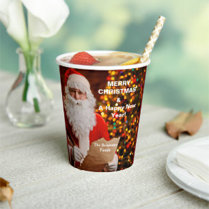 Frohe Weihnachten Weihnachtsfeiertage Persönlich m Pappbecher