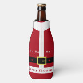 Frohe Weihnachten Weihnachtsflasche Cooler Funny G Flaschenkühler (Flaschenvorderseite)