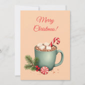 Frohe Weihnachten! Weihnachtsgeschenk. Weihnachtsk Save The Date (Vorderseite)