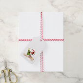 Frohe Weihnachten - Weihnachtsgeschenke Geschenkanhänger (Mit Garn)