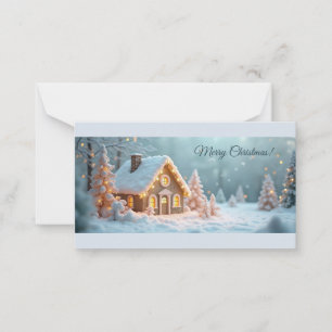 Frohe Weihnachten! Weihnachtsgrüße. Mitteilungskarte