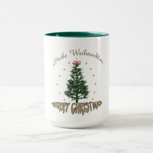 Frohe Weihnachten - Weihnachtsgrüßkarte Tasse